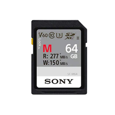 Sony UHS-II SD 64 GB Memory Card On Rent in Chandigarh & Ludhiana