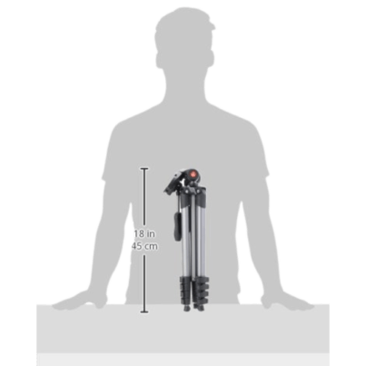 Manfrotto Compact Advanced Tripod with 3-Way Head - Image 7