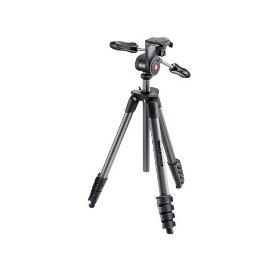 Manfrotto Compact Advanced Tripod with 3-Way Head